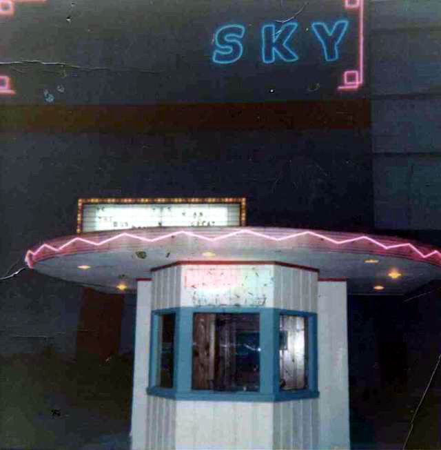 Blue Sky Drive-In Theatre - Late 1960S Shot From Linda Hughes (newer photo)